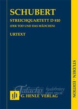 String Quartet "The Death and the Maiden" d minor D 810 (Study Score)
